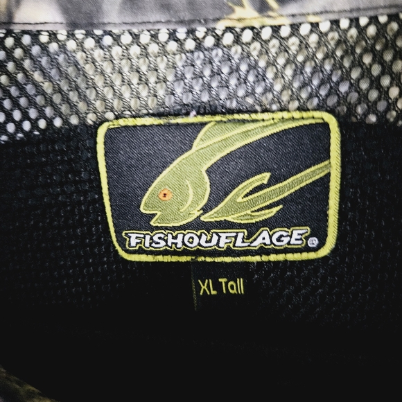 FISHOUFLAGE | long sleeve lightweight quick dry wicking button down shirt - Picture 6 of 7